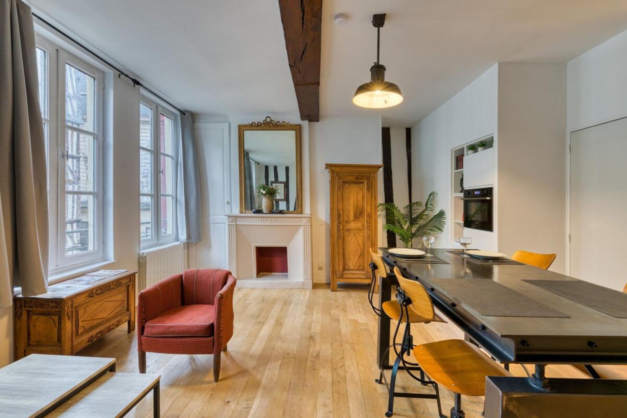 Le F2 Rue Du Gros Horloge A Rouen! Apartment Rouen